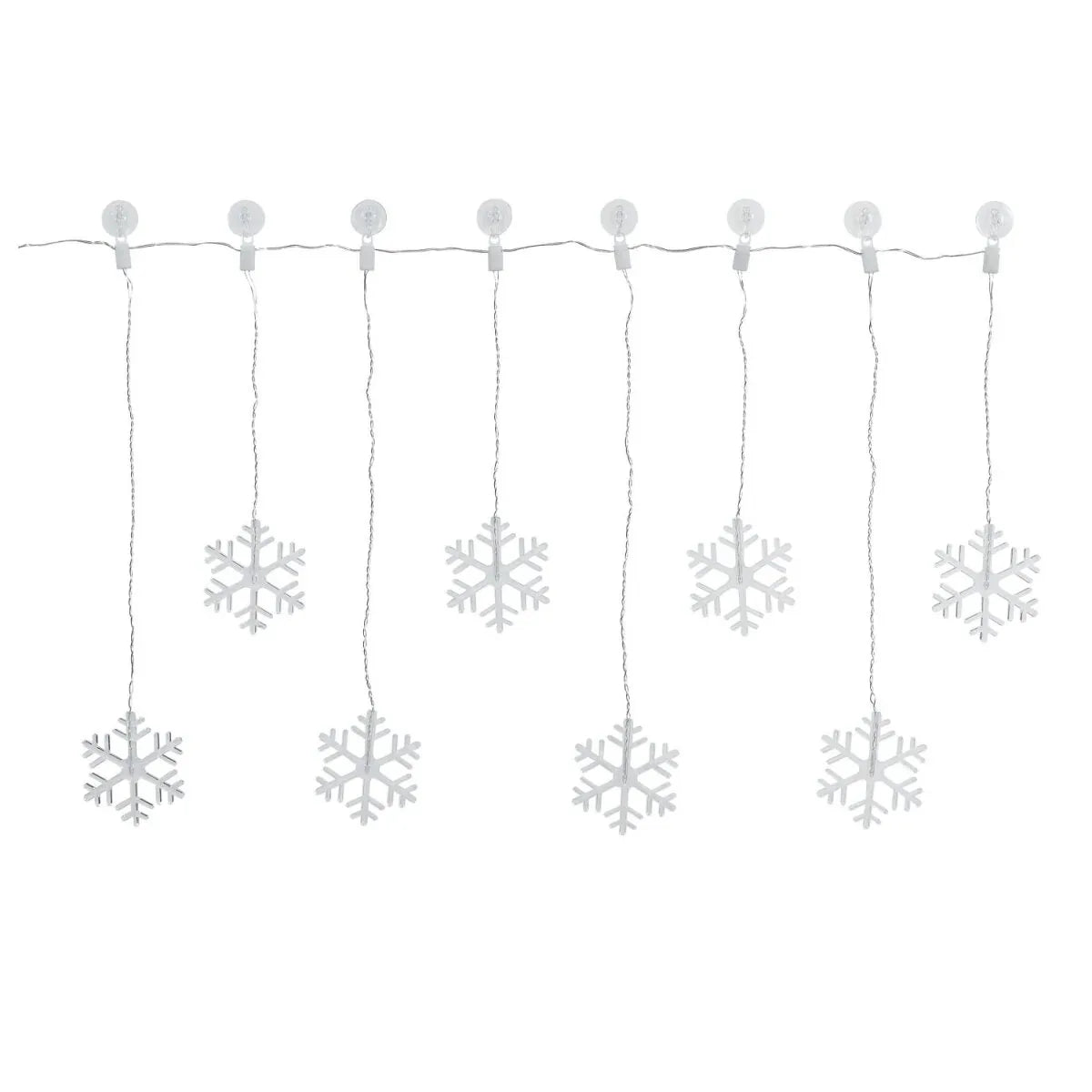 LIVARNO Home Refurbished LED Light Curtain, Indoor Outdoor, Timer, Suction Cups - Gomix Brands Outlet